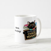 Mug 100 Days of School How This Funny Teacher Survived (Devant droit)