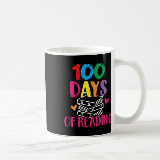 Mug 100 Days Of School Reading English Teacher Books S (Droite)