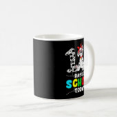 Mug 100 Days Of School Today Cute Dog Teacher Student (Devant droit)