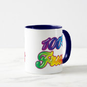 Mug 100 % de fruits (Devant droit)