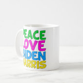 Mug 100% démocrate Politique (Devant gauche)