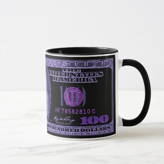 Mug 100 dollars (Droite)