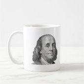 Mug 100 dollars, Benjamin Franklin (Gauche)