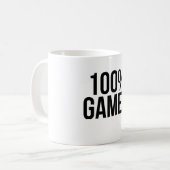 Mug 100% Gamer (Devant gauche)