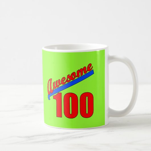 Mug 100 impressionnants impressionnants à 100 années (Droite)