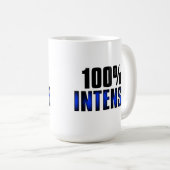 Mug 100% intense (Devant droit)