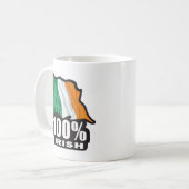 MUG 100%-IRLANDAIS (Devant gauche)
