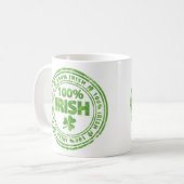 Mug 100 % irlandais (Devant gauche)