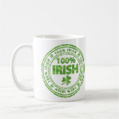 Mug 100 % irlandais (Gauche)