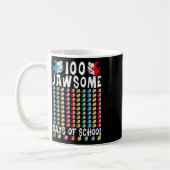 Mug 100 Jawsome Days of School Shark 100th Day of Scho (Gauche)