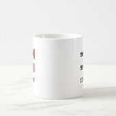 Mug 100% JE Canadien/Américain (Centre)