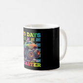 Mug 100 Jours Camion Monster Smarter 100e jour École (Devant droit)