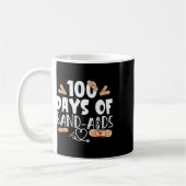 Mug 100 jours d'aide-bande - infirmière scolaire 100 j (Gauche)