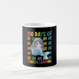 Mug 100 Jours d'apprentissage magique École de sirène