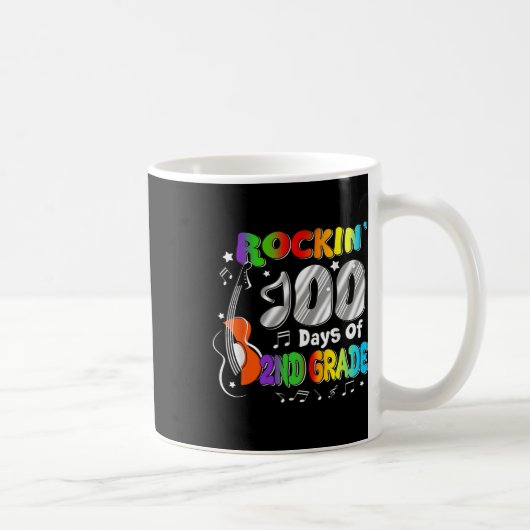 Mug 100 Jours De 2E Année 100E Jour Des Garçons D'Écol (Droite)