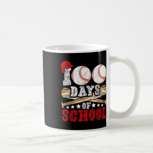 Mug 100 Jours De Baseball Scolaire Garçons Enseignant