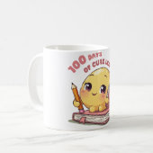 Mug 100 jours de boug d'apprentissage mignon (Devant gauche)