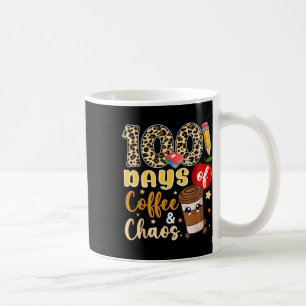 Mug 100 Jours De Café Chaos Chemise 100E Jour De