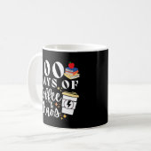Mug 100 Jours De Café Et Chaos (Devant gauche)