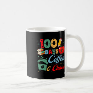 Mug 100 Jours De Café Et Chaos Enseignant Drôle
