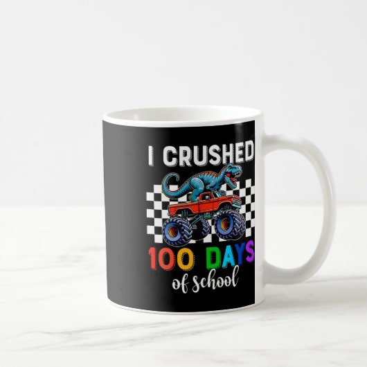 Mug 100 Jours De Camion Monster De L'École 100E Jours  (Droite)