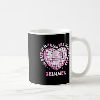 Mug 100 Jours De Fabrication De Tout Le Disque Coeur C