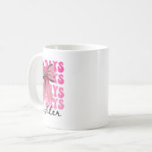 Mug 100 Jours De Filles D'École Coquette Bow 100e Jour (Devant gauche)