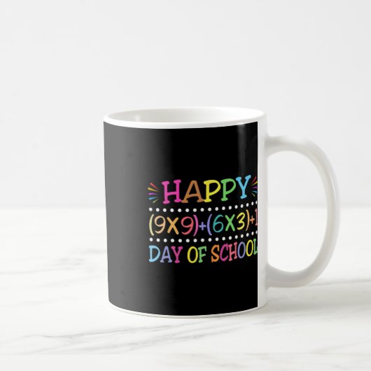 Mug 100 Jours De L'École Drôle Enseignant Math (Droite)