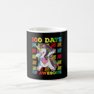 Mug 100 Jours De Licorne Incroyable 100e Jour D'école