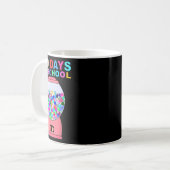 Mug 100 Jours De Machine De Gumball Scolaire Pour Les  (Devant gauche)