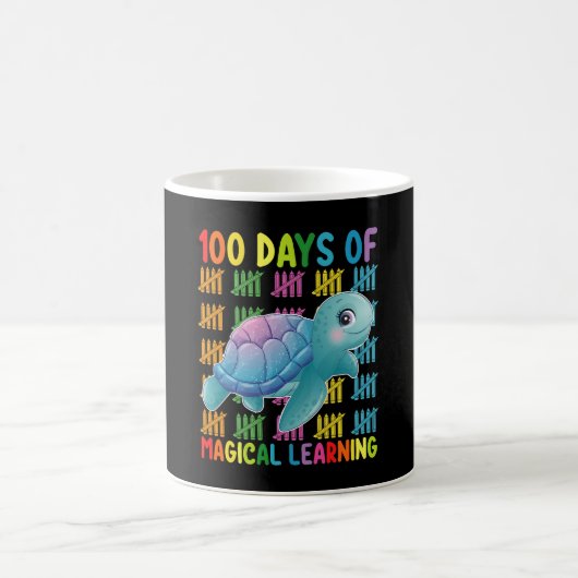 Mug 100 Jours De Magical Learning Turtle School (Centre)