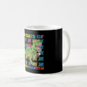 Mug 100 Jours De Maternelle T Rex Dinosaur School (Devant droit)