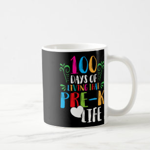 Mug 100 jours de vie qui pré-k vie100jours d'école