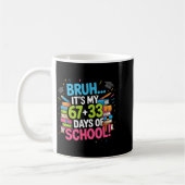 Mug 100 jours d'école 67  (Gauche)