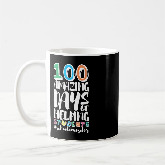 Mug 100 Jours D'École Aider Les Étudiants Conseil De L (Gauche)