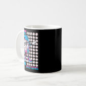 Mug 100 jours d'école Baseball Drip Garçons Enfants 10 (Devant gauche)