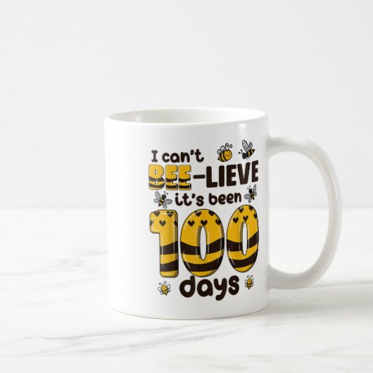 Mug 100 Jours D'École Bee 100E Jour D'École Enfants (Droite)