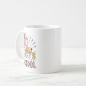 Mug 100 Jours D'École Coquette Bow 100e Jour École (Devant gauche)