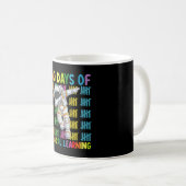Mug 100 jours d'école d'astronaute d'apprentissage mag (Devant droit)