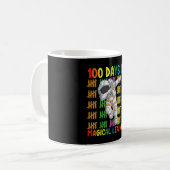 Mug 100 jours d'école d'astronaute d'apprentissage mag (Devant gauche)