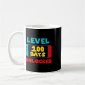 Mug 100 Jours D'École Déverrouillé 100E Jour Jeu Vidéo (Gauche)