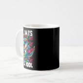 Mug 100 Jours D'école Dinosaure Cool Skateboard  (Devant gauche)