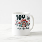 Mug 100 Jours D'école Fée Champignon Magie (Devant droit)