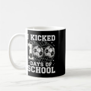 Mug 100 jours d'école j'ai botté le ballon 100e jour d