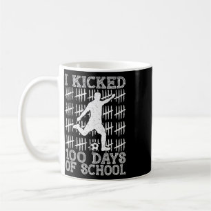 Mug 100 jours d'école j'ai botté le football 100e jour