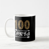 Mug 100 jours d'école les amis Impression léopard 100e (Gauche)