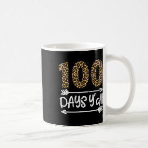 Mug 100 jours d'école les amis Impression léopard 100e
