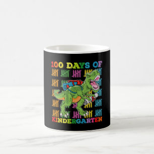 Mug 100 jours d'école maternelle T Rex Dinosaur School