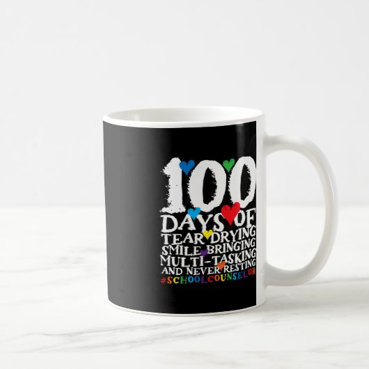 Mug 100 Jours D'École Mignonne Conseiller D'École (Droite)