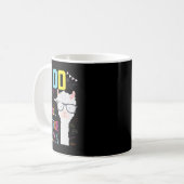 Mug 100 Jours D'École Pas De Problème Llama 100E Jour (Devant gauche)